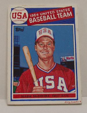 Mark McGwire 1988 Topps Collectors Rookie Card